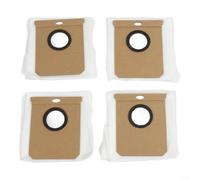 Bolsas de polvo de repuesto para Conga Z100, tela no tejida de fibra fundida, capacidad de 3,5 L, succión de 20000 Pa, contención higiénica, fácil instalación, paquete de 4 o 10 unidades (paquete de 4