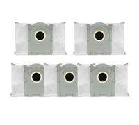 Bolsas de polvo de repuesto para ECOVACS para Deebot T50 para PRO Robot de filtración avanzada, material no tejido, color blanco, paquete de 5 o 10 unidades, instalación para pelo de mascotas y