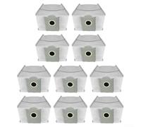 Bolsas de polvo de repuesto para Ecovacs para deebot X8 Pro X8PRO Plus T50 Pro Max - Filtro de carbón activado de gran capacidad 3.3L Robot Vacuum Bags 4-10 paquetes (10 unidades)