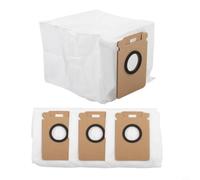 Bolsas de polvo de repuesto para Roborock H50 Ultra/ H60 Hub Ultra / H60 Hub para aspiradora Pro Robot bolsa de filtro, bolsas de vacío de gran capacidad (paquete de 4)