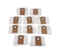 Bolsas de polvo de repuesto para robot aspirador MR1, filtración de 5 capas no tejidas, trampas de suciedad de alta capacidad, para el cuidado del pelo de mascotas y alergias, paquete de 4 o 10