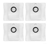 Bolsas de polvo de repuesto para robot aspirador MYBOT PRO con función de fregona, filtración de 4 capas, tela no tejida, capacidad grande (paquete de 4)