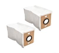Bolsas de polvo de repuesto, para robot aspirador V9 Pro, filtro de cuatro etapas, con carbón activado y tela no tejida, compatible con vaciado automático, paquete de 5