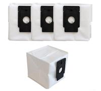 Bolsas de polvo de repuesto para robot aspiradoras EZVIZ para RC3 Plus RE4 Plus RE5 Plus, capacidad de 4 L, paquete de 4 o 10 para un uso cómodo (paquete de 4)