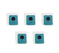 Bolsas de polvo de repuesto para SAMSUNG para BESPOKE Jet-Clean Station V 0A95923W 0A95923B/AA, vaciado rápido, fácil de instalar, paquete de 5