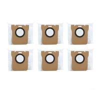 Bolsas de polvo de repuesto para Xiaomi Robot Vacuum H50 Pro (0V42GL), capacidad de 2.5L, autosellante, para series X10/X20/5 (6 piezas)
