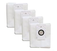 Bolsas de polvo de vacío no tejidas de 3,3 l compatibles con Medion para X50 Sw, para Miwhole M8 Lite, para Beko Vrr80214vb, para Grundig Vcr 7130, filtración de 4 capas, blanco, paquete de 4 (paquete