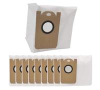 Bolsas de polvo no tejidas para aspiradora 3L-3.5L compatibles con BL20Pro, filtración eficiente, gran capacidad, construcción resistente al desgarro, fácil de instalar y reemplazar (paquete de 10)
