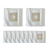 Bolsas de polvo para aspiradora AM Basics G51, capacidad de succión mejorada mayor vida útil, material sintético de higiene 4/10/20 unidades para múltiples modelos (paquete de 10)