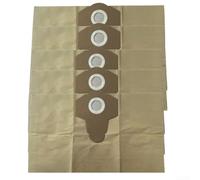 Bolsas de polvo para aspiradora, bolsas de aspiradora en seco y húmedo, filtración eficiente para polvo y desechos de madera, paquete de 5, compatibles con WD2S WD3S, parte 9.771-350.0