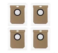 Bolsas de polvo para aspiradora Cecotec para Conga 2299 para Ultra 2499 7490 con materiales resistentes y ajuste sin costuras para varios modelos Conga (paquete de 4)