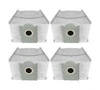 Bolsas de polvo para aspiradora de robot de carbón activado de 3,3 L para Ecovacs para Deebot X8 Pro/X8 Pro Plus/T50 Pro/T50 Max Pro, instalación sin desorden, color blanco no tejido, paquete de 10