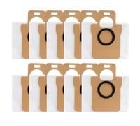 Bolsas de polvo para aspiradora doméstica, 3L-3.5L, no tejidas, compatibles con JONR para P20 para Pro Robot, piezas de repuesto, paquete de 10 (10 unidades)