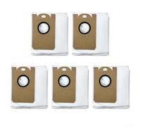 Bolsas de polvo para aspiradora HONITURE para aspiradoras robóticas Q6 Pro, 5 piezas de accesorios de repuesto compatibles con máquinas de limpieza automática, instalación rápida, captura de desechos