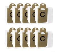 Bolsas de polvo para aspiradora K10+/K10+ Pro Robot Aspirador, bolsas de repuesto de gran capacidad no tejidas para recolección de polvo (paquete de 10)