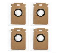 Bolsas de polvo para aspiradora Roborock H50 Ultra H60 Hub Ultra H60 Hub Pro, sistema de filtración captura 99 97% de polvo fino, gran capacidad para hasta 40 días de uso (paquete de 4)