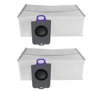 Bolsas de polvo para aspiradora robot compatibles con Narwal para Freo Z para Ultra Z10 Z10 para Ultra X10 Pro, recambios de estación base de tela, sacos de limpieza vacíos automáticos (2 unidades)