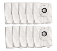Bolsas de polvo para aspiradora robot EZVIZ RE4 Plus RE5 Plus - Kit de repuesto de bolsas de filtro de estación de vacío automático de alta capacidad de 4 L (paquete de 10)