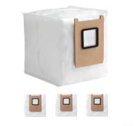 Bolsas de polvo para aspiradora robot Omni E25 E28, 4 unidades, diseñadas para mantener la potencia de succión y la recogida eficiente de desechos (paquete de 4)