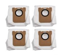 Bolsas de polvo para aspiradora robot X10, X10+, X20+, X20 Pro, X20 Max, M30, M30 Pro, M40 y para Mijia 1S/2, piezas de repuesto de tela no tejida de 5 capas con 3.5 L grande (paquete de 4)