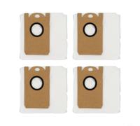 Bolsas de polvo para Cecotec para conga 7490 E-Ternal para génesis - Paquete de 4/10 bolsas de repuesto no tejidas de gran capacidad, accesorios para aspiradora robot de alta iltración