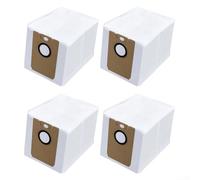 Bolsas de polvo para Cecotec para conga 8290 Immortal for Ultra Power - Paquete de 4 piezas de repuesto no tejidas con filtración de alta capacidad para limpieza del hogar