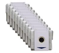 Bolsas de polvo para Ecovacs para Deebot T30S para combo de bolsas de repuesto para aspiradora 4/10 unidades para estación de vaciado automático (paquete de 10)