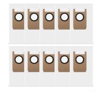 Bolsas de polvo para Eufy para x10 para Pro para omni y para S2 Mop - 3 capas de filtro HEPA bolsas de repuesto para filtro alérgeno, accesorios para aspiradora robótica, paquete de 4 unidades (10