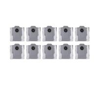 Bolsas de polvo para robot aspirador Q, 10 unidades, filtro efectivo y gran capacidad - Recambios compatibles para limpieza duradera y fácil sustitución