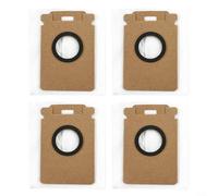 Bolsas de polvo para robot de barrido para Roborock H50 Ultra H60 Hub Ultra H60 Hub Pro, filtro multicapa para una mejor captura de polvo y tecnología de bloqueo de polvo segura (paquete de 4)