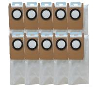 Bolsas de polvo para robot Eufy para Omni S1 Pro de 2,5 L, color blanco, 10 | Accesorios para aspiradora robótica, alta absorción de polvo, higiénico, para omni S1 para Pro, duradero