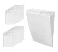 Bolsas de polvo para VK135 VK136 VK369 de 5 capas para filtro | Compatible con VK135 VK136 VK369, brida de plástico segura, fácil de instalar, reemplaza las piezas originales