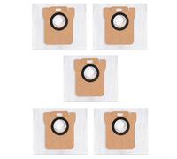 Bolsas de polvo para Xiaomi para mijia X20 para aspiradora robot Plus - Paquete de 5 filtros sellados antifugas para pelo de mascotas y desechos (5 piezas)