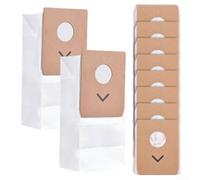 Bolsas de polvo resistentes de 3 L para Eureka Stylus y para aspiradora inalámbrica Elite NEC490BL 4/10, mantiene la potencia de succión (paquete de 10)