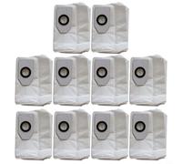 Bolsas de polvo reutilizables para Midea para robot aspirador V12 V10 W11, piezas de repuesto lavables para una limpieza eficiente, paquete de 4 o 10 (paquete de 10)
