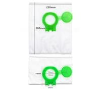Bolsas de polvo Sebo Airbelt D2 con tapa de filtro, bolsas de repuesto de filtración de 4 capas para aspiradora SEBO D2 Total, D2 Storm, D2 T Mode (paquete de 10)