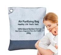 Bolsas de purificador de aire de carbón vegetal natural | Purificador de aire y desodorización, atmósfera de carbón, bolsas de limpieza | Necesidad de refrescar, desodorante para sala de aprendizaje