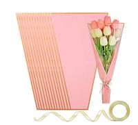 Bolsas De Ramos 50 Piezas Suministros Florales Transparentes Y Estéticos