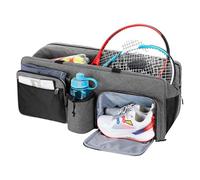 Bolsas de raqueta de tenis, de hombro para raqueta de tenis con compartimento ventilado para zapatos | De tenis profesional para deportes desde tenis / pickleball/bádminton/squash esta de