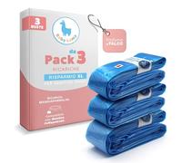 Bolsas de recambio para pañales compatibles con Foppapedretti Maialino Angelcare (x3)