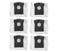 Bolsas de recogida de aspiradora robot para Midea V12Pro, bolsas de polvo selladas a prueba de fugas con filtro multicapa, kit de bolsas de repuesto no tejidas de alta capacidad (6 piezas)