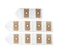 Bolsas de recogida de polvo compatibles con Ultenic MC1, 4 unidades, tela no tejida para mantener un funcionamiento constante de la aspiradora (paquete de 10)