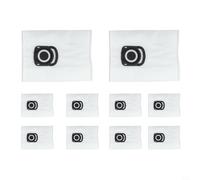 Bolsas de recolección de polvo de repuesto para Tefal para XPlorer Serie 75 S+ 4 o 10 unidades, diseñadas para una filtración óptima y aire limpio (10 piezas)