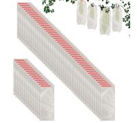 Bolsas de red para frutas,Bolsas de malla para verduras, 100X Bolsas De Protección Para Tomates Con Cubierta De Frutas, Bolsas de malla para jardín, redes de frutas para proteger frutas, bolsas de pro