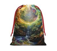 Bolsas de regalo con cordón con estampado de árbol de la vida, para cumpleaños, Navidad, vacaciones, regalos de fiesta