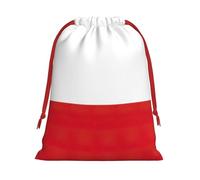 Bolsas de regalo con cordón de la bandera de Chile, para fiestas, bolsas especiales para caramelos, regalos de boda, Navidad