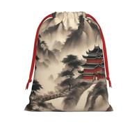 Bolsas de regalo con cordón de varios tamaños, bolsas de regalo de tela, para cumpleaños, regalos de vacaciones y mucho más