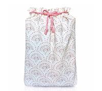 Bolsas de regalo con cordón, lona de alta calidad, extra grande de 22 pulgadas, envoltura de tela reutilizable para aniversario, día de la madre, damas de honor, cumpleaños, baby shower, parte