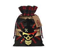 Bolsas de regalo de arpillera con cordón de bandera pirata, bolsas de regalo de tela de primera calidad, ideales para cualquier ocasión