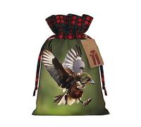 Bolsas de regalo de arpillera con cordón de caza, bolsas de regalo de tela premium, ideales para cualquier ocasión